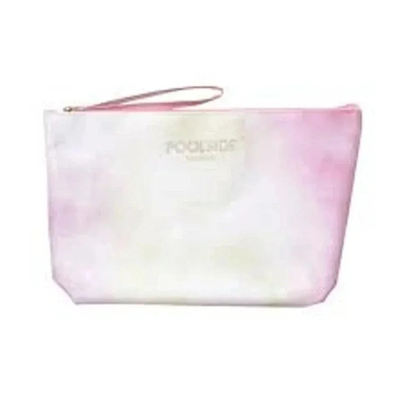 Poolside Handbags - Poolside Womens Tie Dye Water Resistant Travel Organizer Pink Pouch One Size